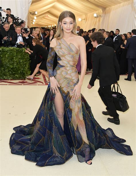 gigi hadid versace met gala|gigi hadid heavenly bodies.